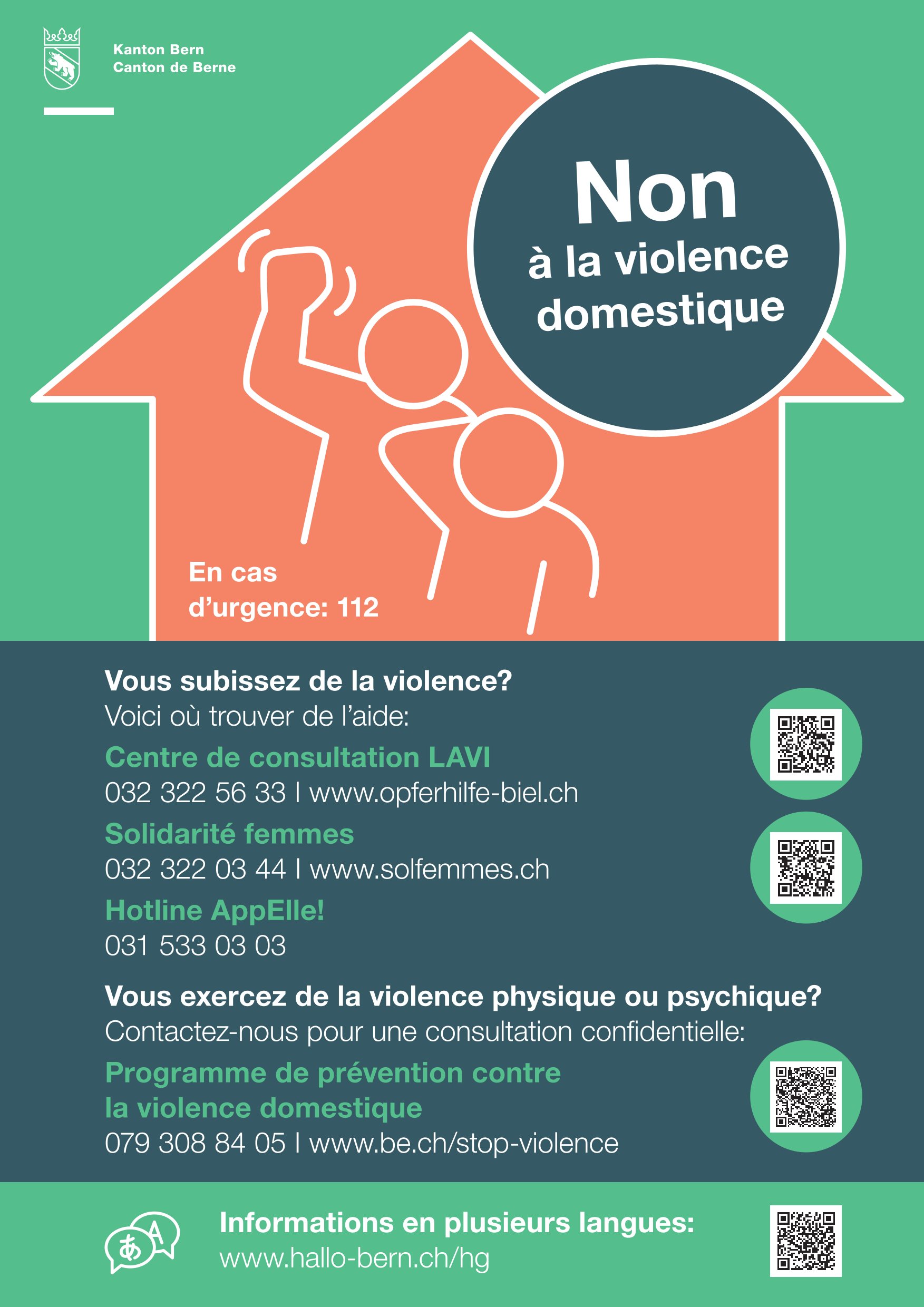 affiche contre la violence domestique 1 1